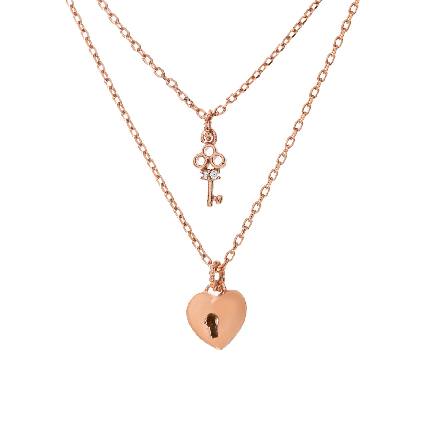 平價飾品,韓國,愛心,鑰匙,項鍊