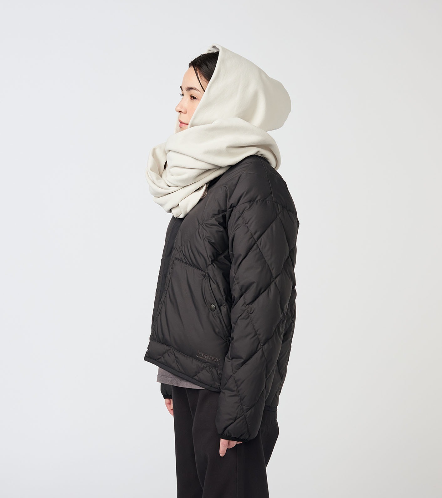 預購┃日本 TNF 紫標 11oz Field Hooded Snood 短版 帽T 連帽 圍巾