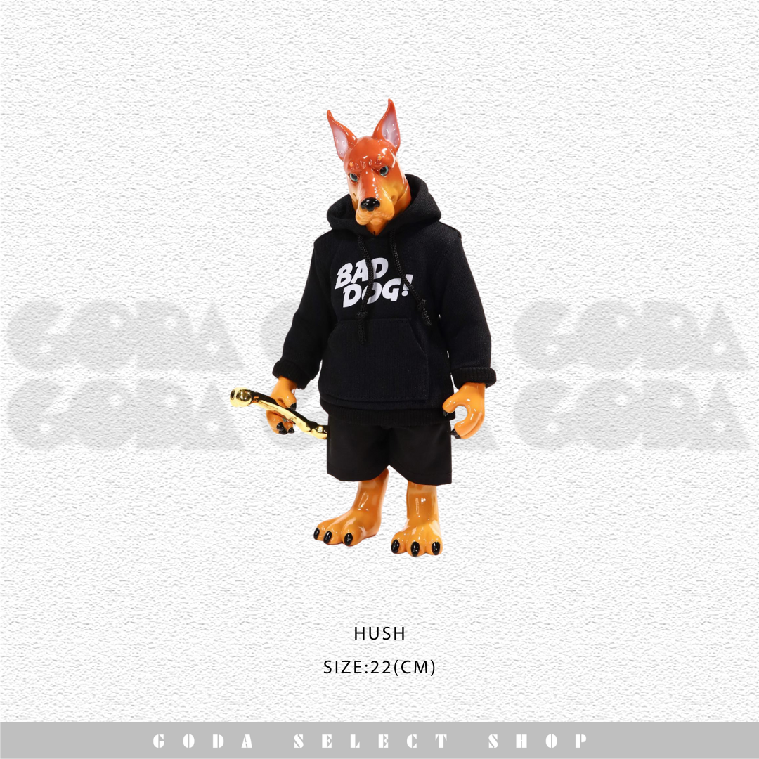 「Hush」Ruby Ko x Momoco 二期色 Bad Dog ver. 公仔
