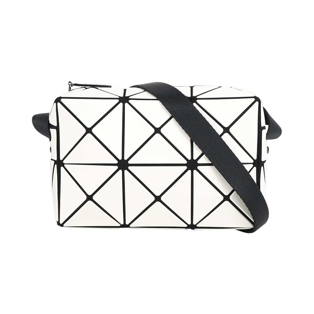 【ISSEY MIYAKE三宅一生】BAO BAO CUBOID 迷你方形斜背包(白色)