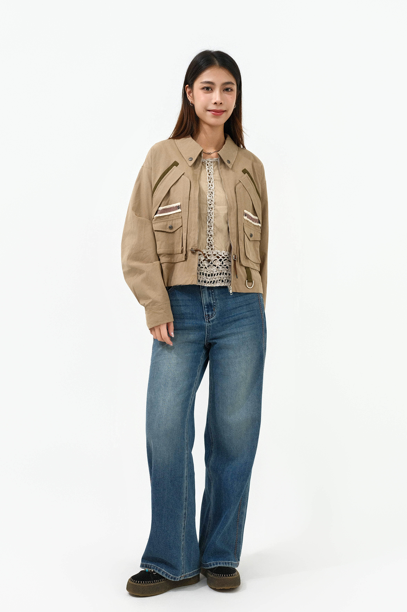 FW25_0146（外套＋上衣＋牛仔褲）