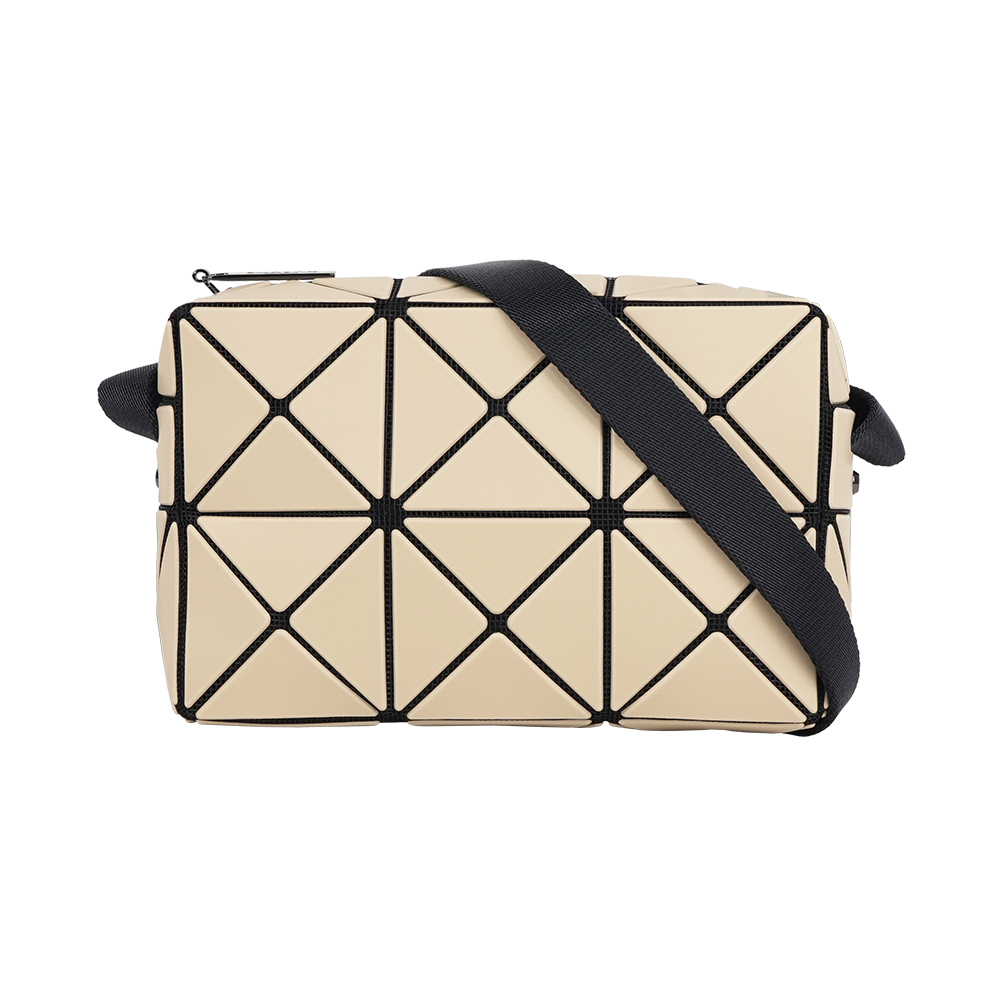 【ISSEY MIYAKE三宅一生】BAO BAO CUBOID 迷你方形斜背包(棕色)