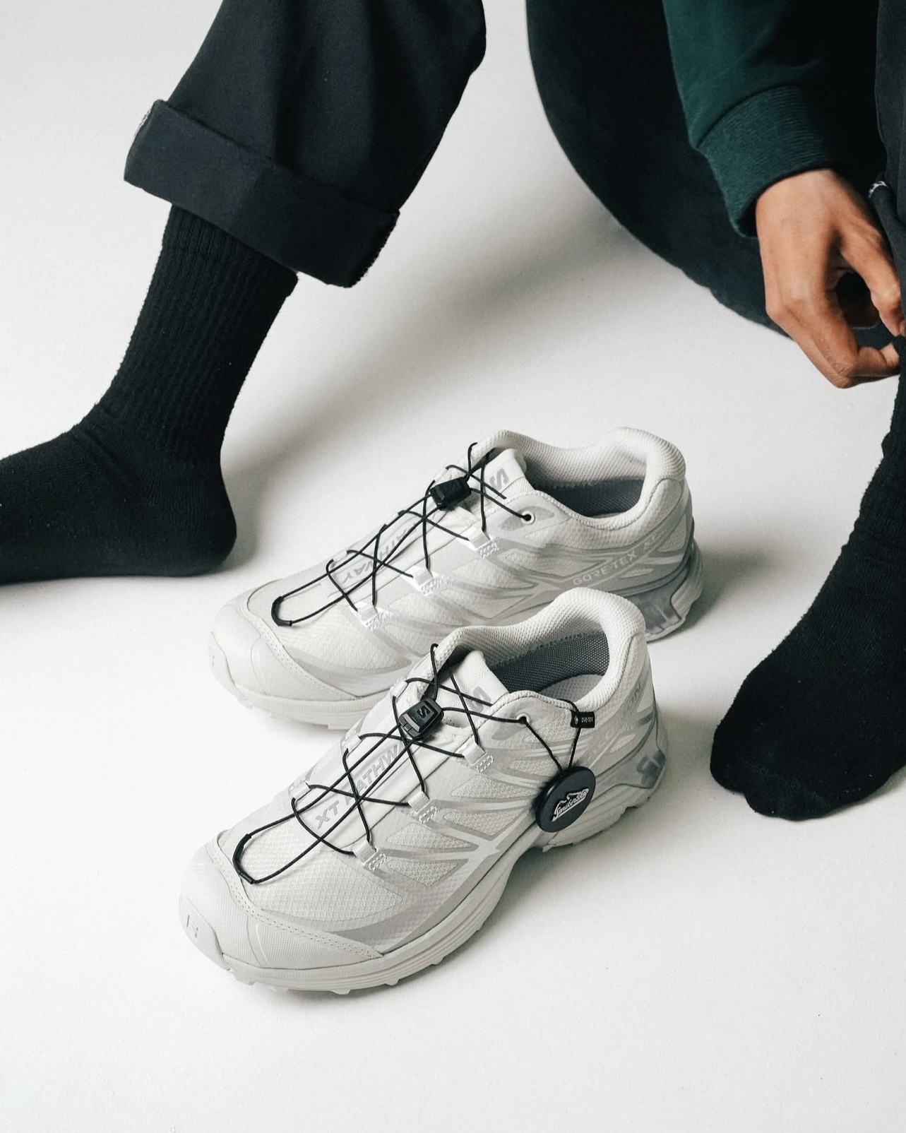 【Focus Store】預購 Salomon XT-Pathway Gore-Tex "Lunar Rock Alloy" 白銀 L477309