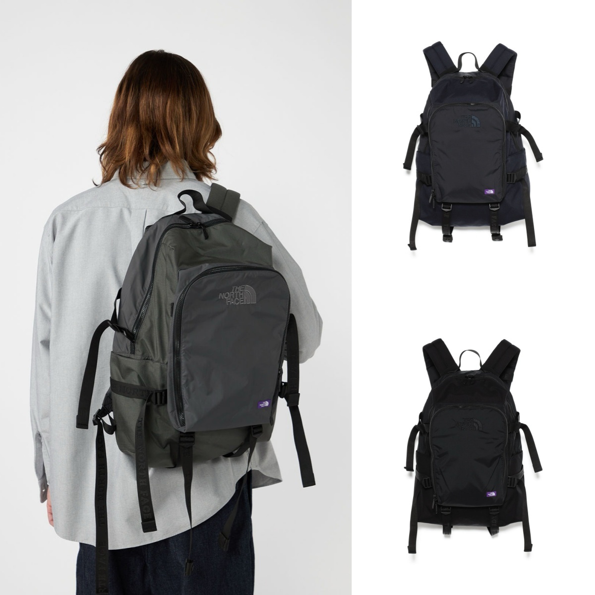 預購┃日本 TNF 紫標 CORDURA Nylon Day Pack 防潑水 尼龍 後背包 20L