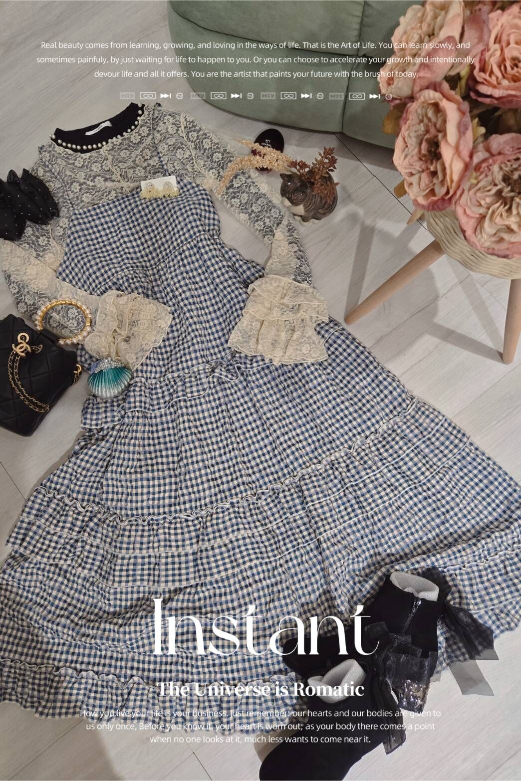 9月韓國-K04 珍珠領上衣