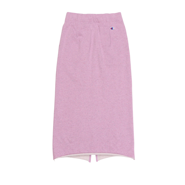 女款-CASUAL 休閒棉質後開衩長裙-粉色（CW-C201-110）