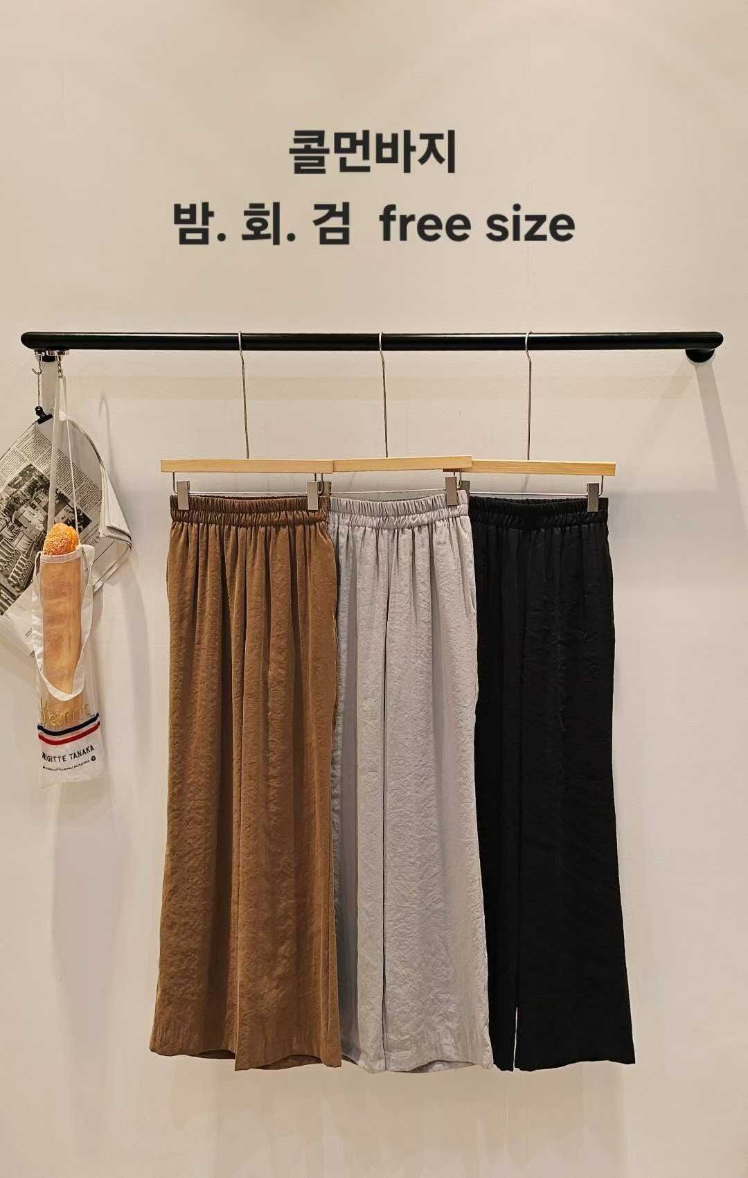 CP5120 ThwRow風仿絲莫代爾長褲