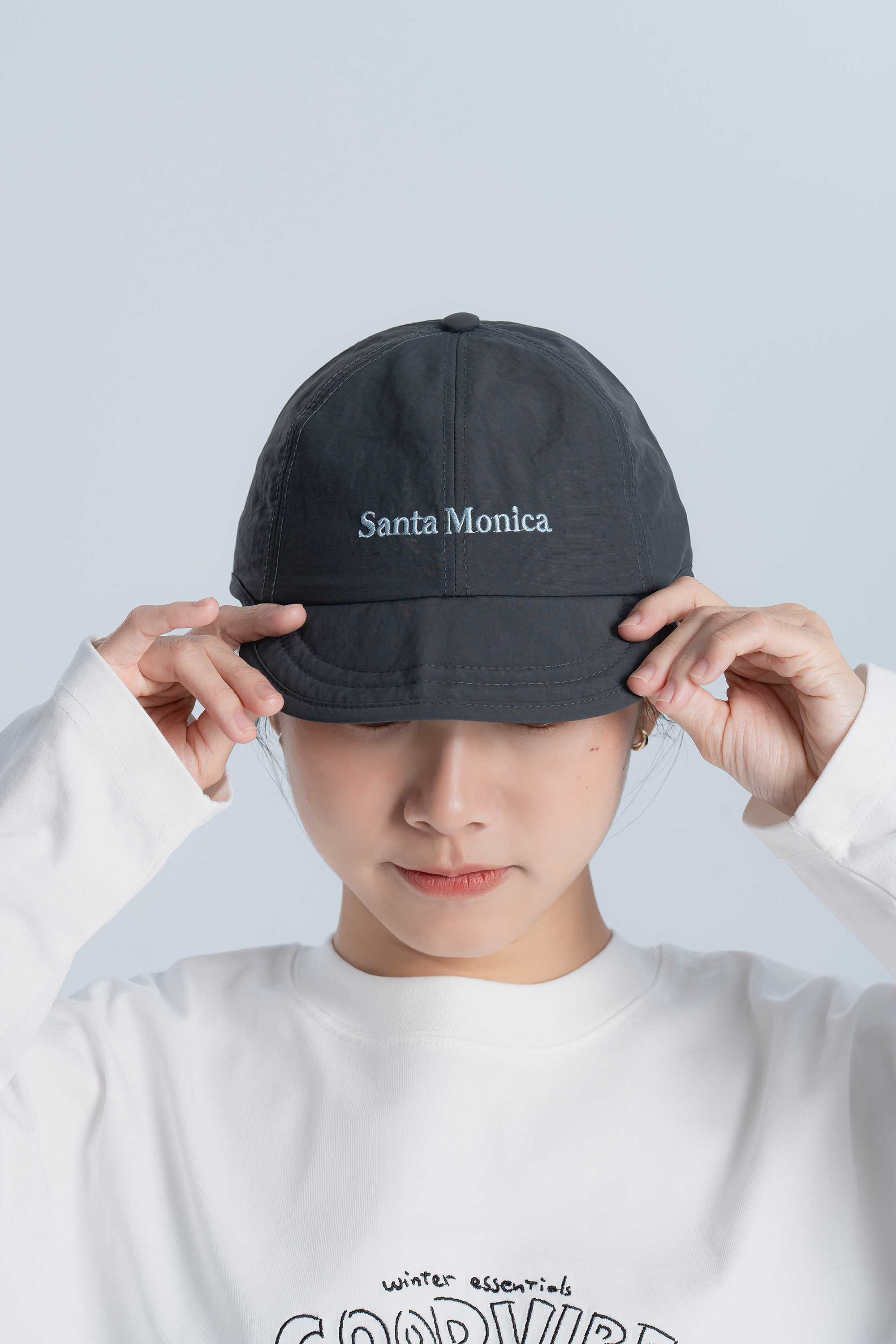 IN KOREA｜字母短帽簷速乾帽 4色