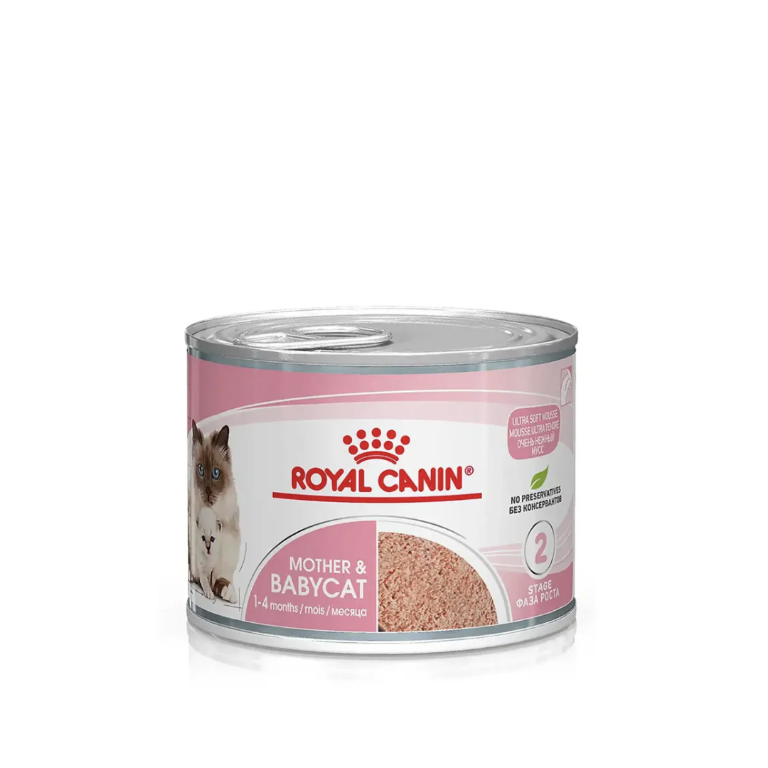 Royal Canin - 離乳貓及母貓營養主食罐頭 (慕絲) 195G /12罐