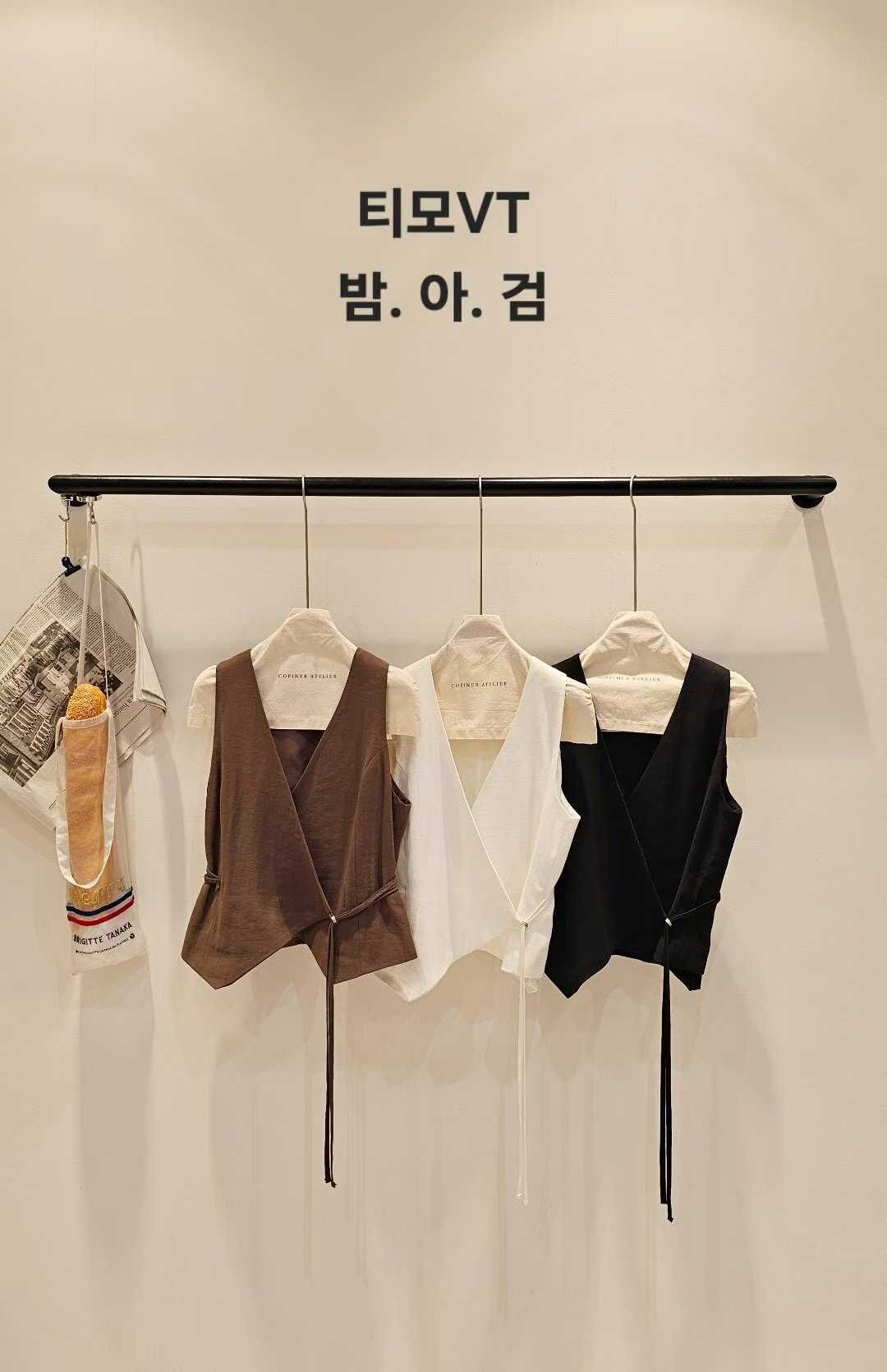 CP5123 秋季時髦老錢西裝馬甲