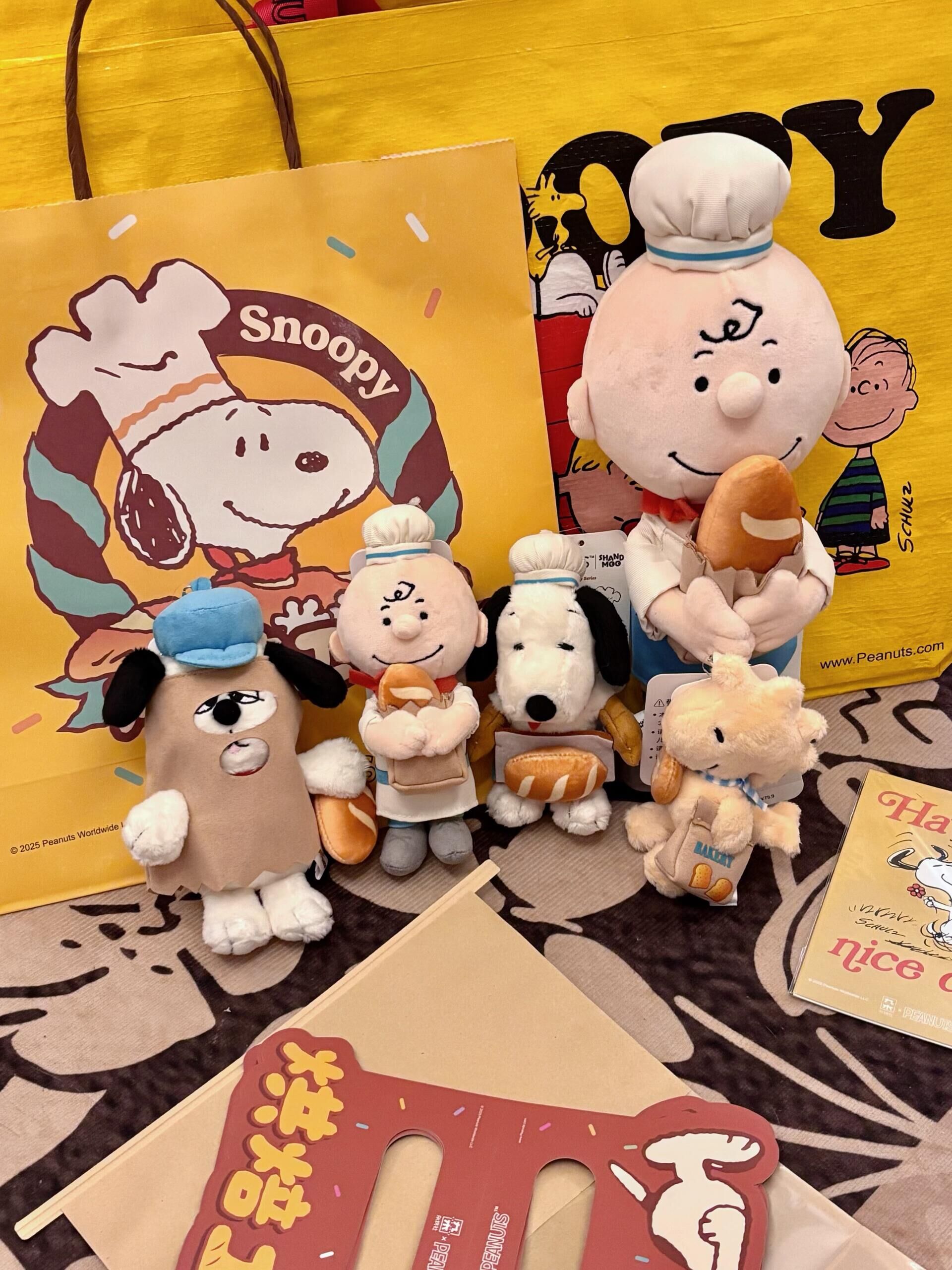 PEANUTS 史努比 正版授權 歐拉夫 OLAF 是日烘焙系列 毛絨 吊飾 鑰匙圈 娃娃 5款 (任買兩件711免運)/預購