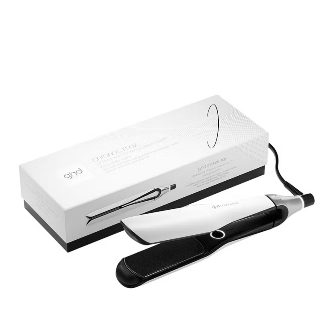 ghd Chronos Max 寬版高清亮澤造型夾 （白色)