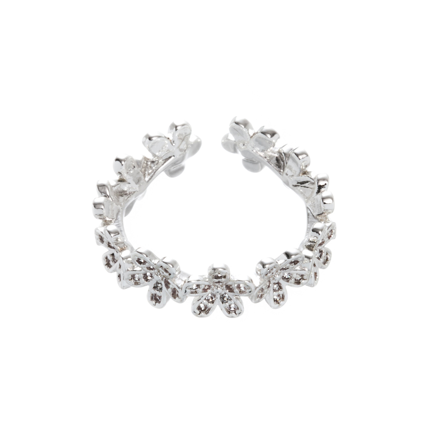 平價飾品,韓國,花,戒指