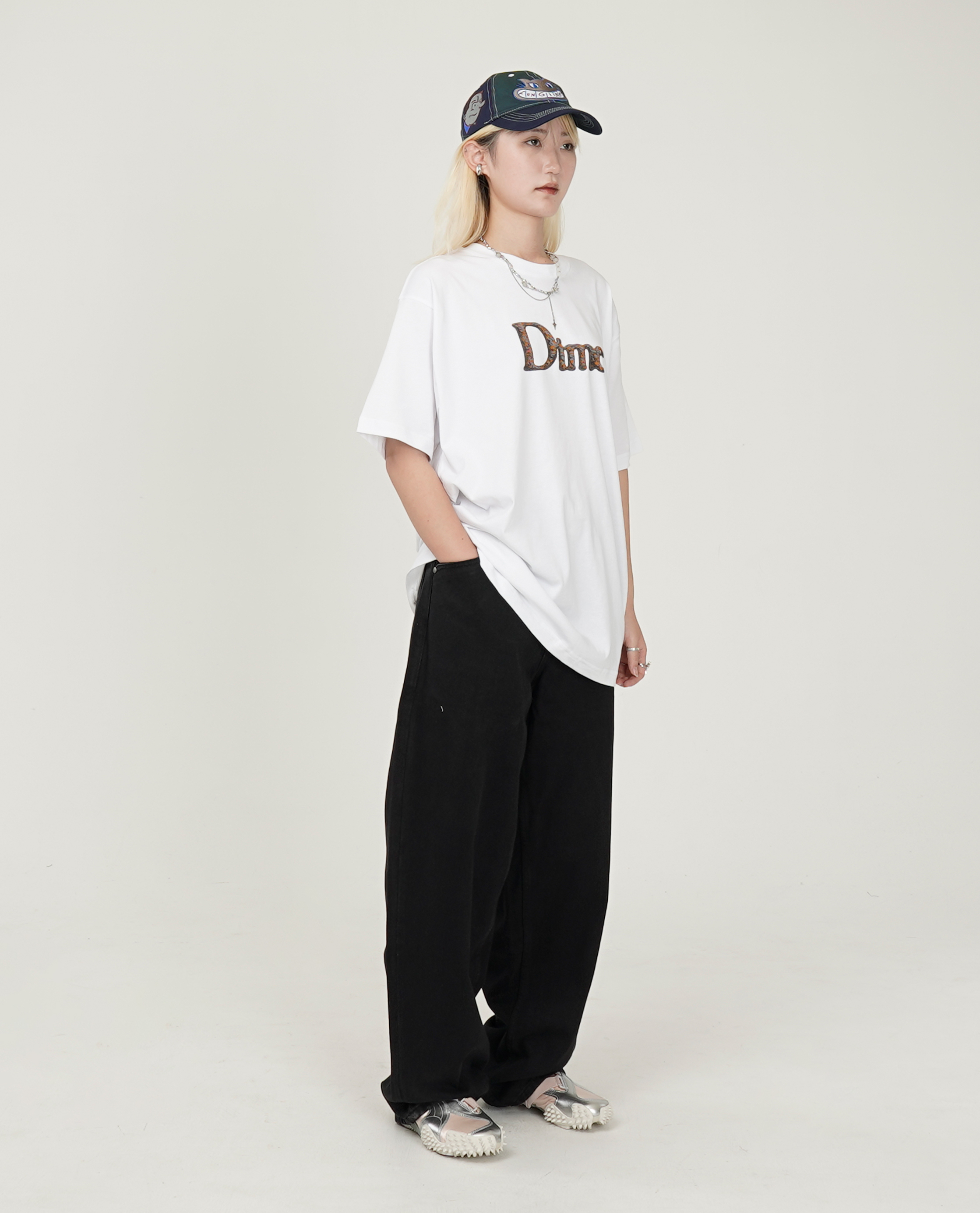Dime Baggy Denim Pants (Black) - 25FW