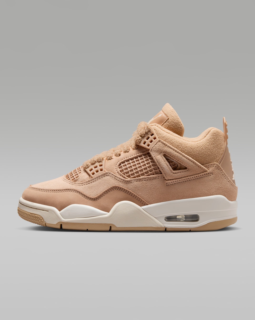 女鞋 NIKE W AIR JORDAN 4 RETRO 'Cozy Girl' 駝色 麂皮 緩震 喬丹 復古 運動鞋【HV0823-200】AJ4