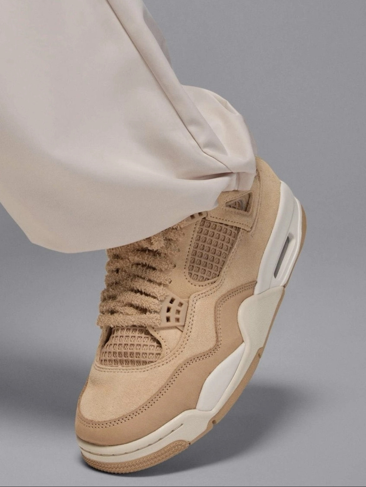 女鞋 NIKE W AIR JORDAN 4 RETRO 'Cozy Girl' 駝色 麂皮 緩震 喬丹 復古 運動鞋【HV0823-200】AJ4