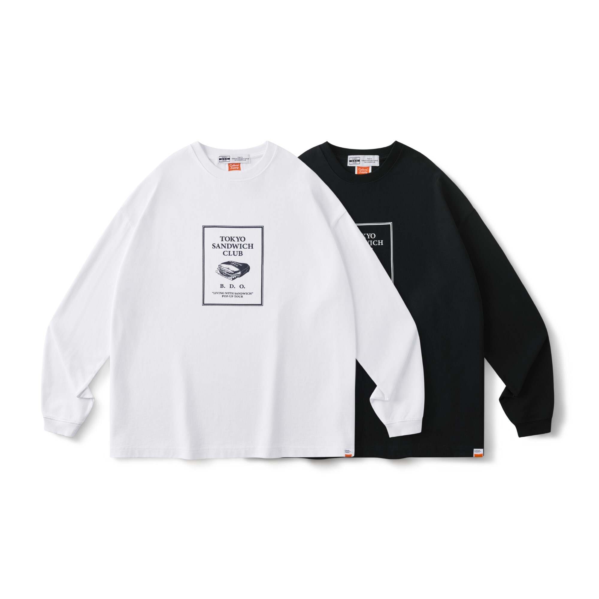 【現貨】FILTER017® Culture Supply™ TOKYO SANDWICH CLUB B.D.O. SERIES BLT Long Sleeves Tee 三明治厚磅⻑T