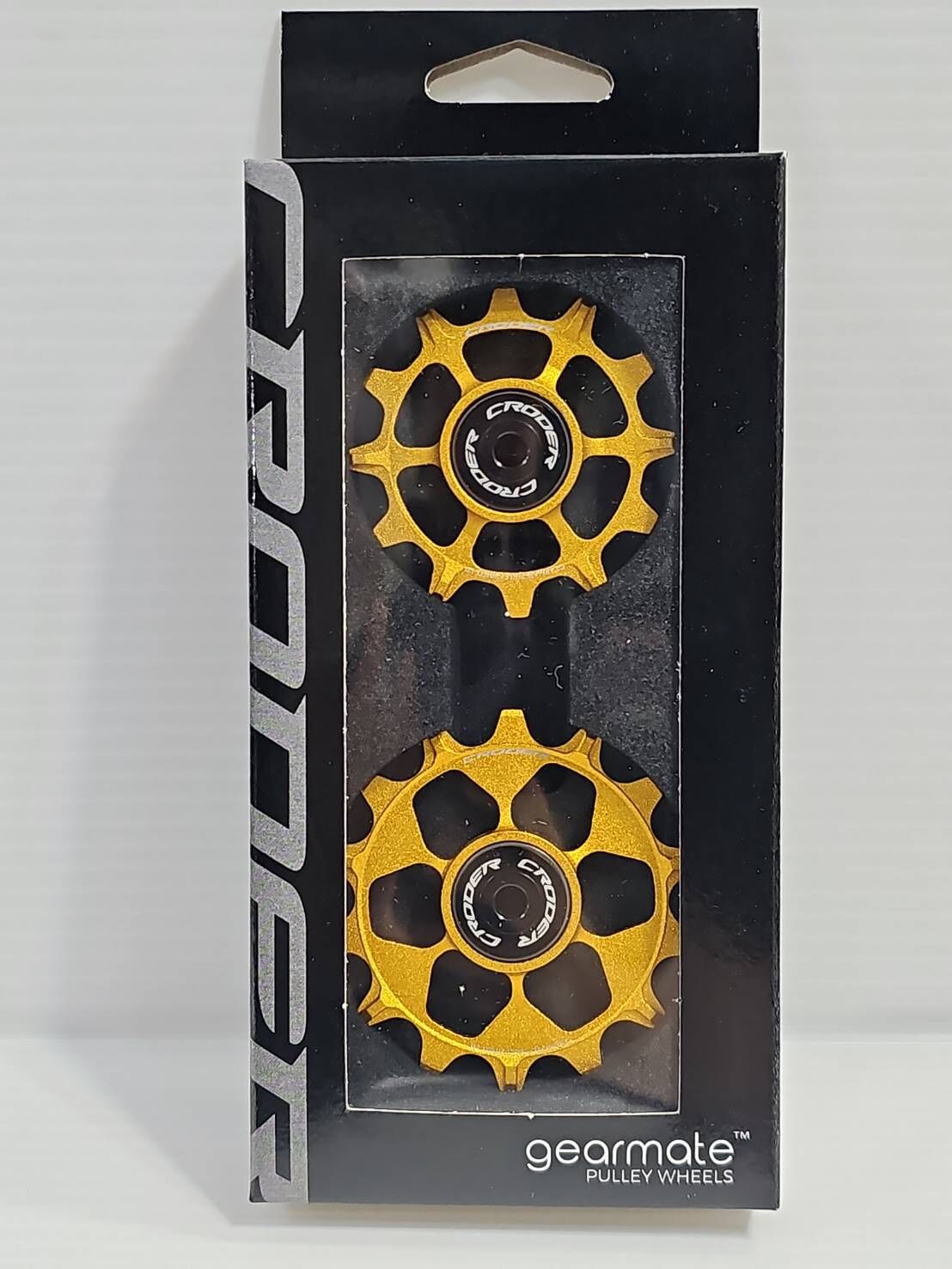 CRODER 12/14T 陶瓷導輪 大導輪 陶瓷培林導輪 金色款 適用:Shimano R7100 R8100 12S 後變速器用