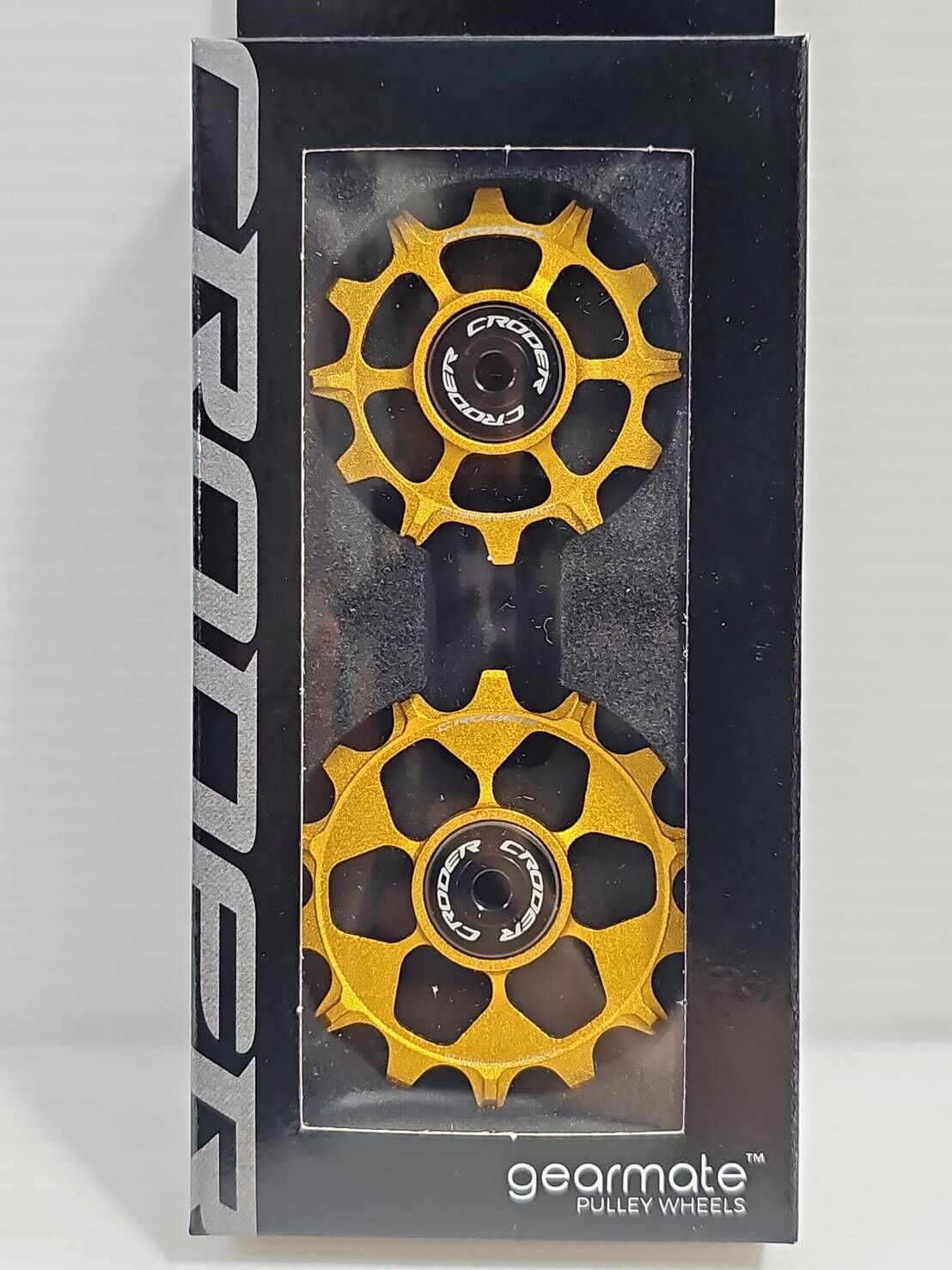 CRODER 12/14T 陶瓷導輪 大導輪 陶瓷培林導輪 金色款 適用:Shimano R7100 R8100 12S 後變速器用