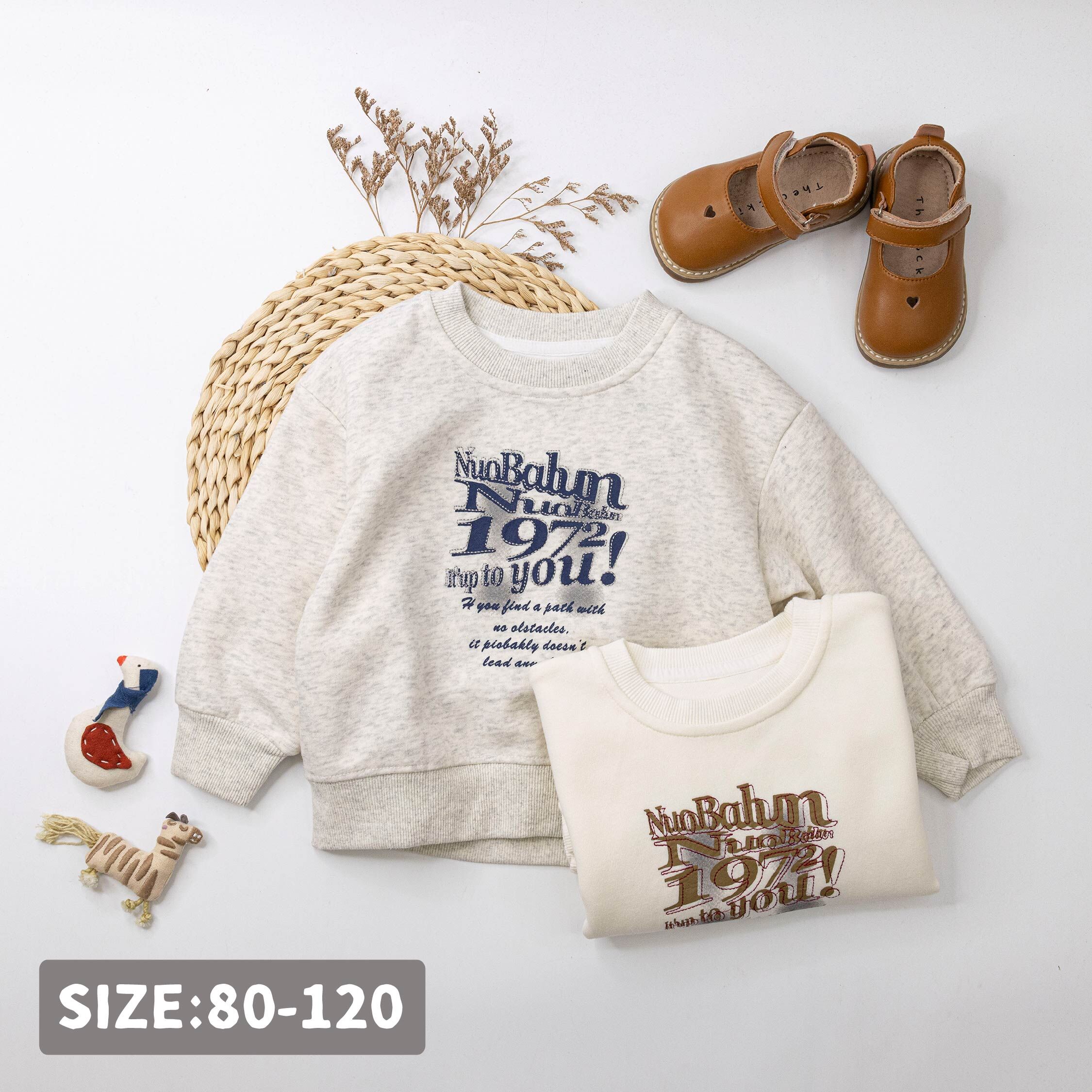 【H55145】街頭潮流藝術字上衣＊二色