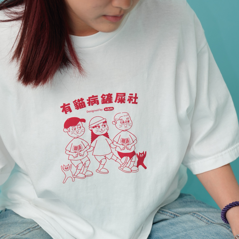 Hururu 貓奴T-shirts