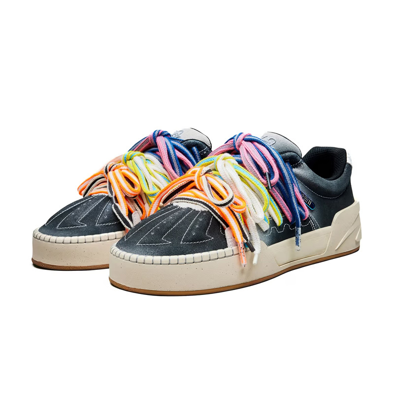 ANTA 安踏 Kai Hela Roots "Ombre Black" 彩色鞋帶 休閒鞋 112531802S-2 [台灣現貨]