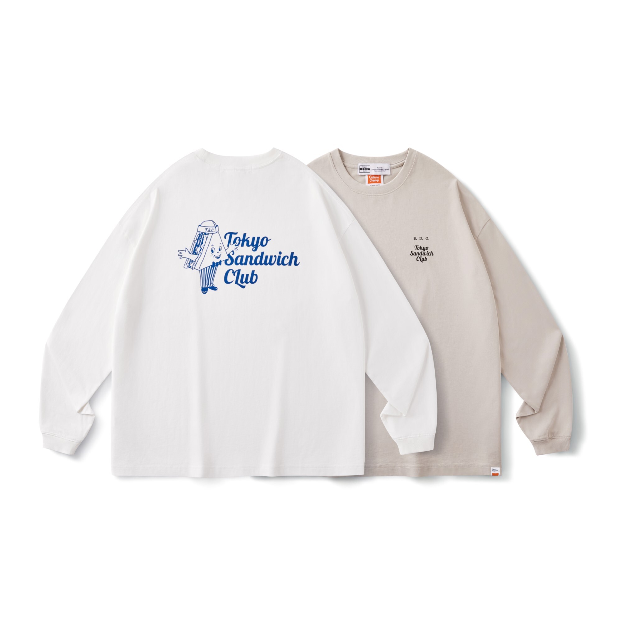 【現貨】FILTER017® Culture Supply™ TOKYO SANDWICH CLUB B.D.O. SERIES TSC Boy Long Sleeves Tee 三明治吉祥物⻑T