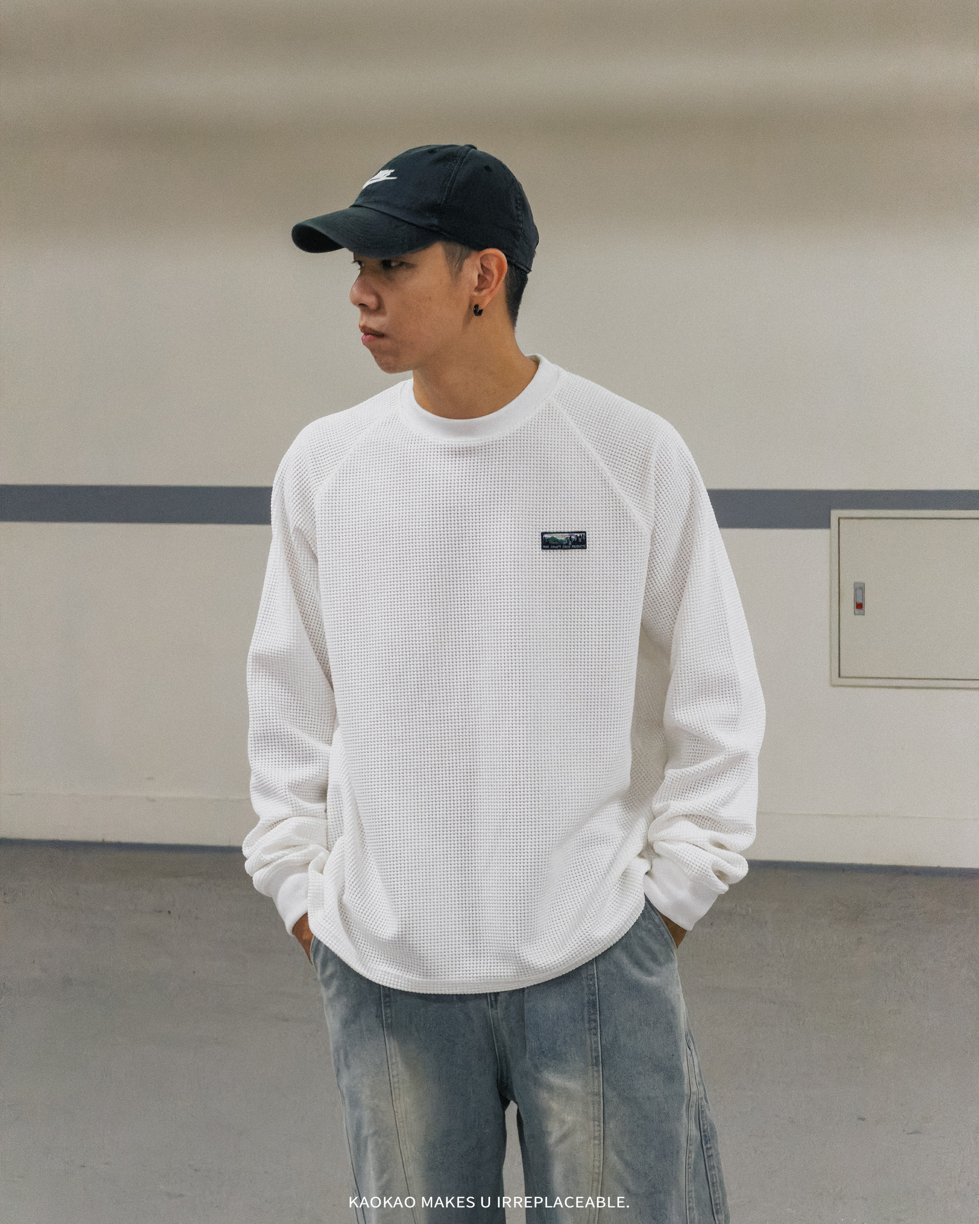 現貨THE CRAFT CREW 抗菌防臭 華夫格長袖