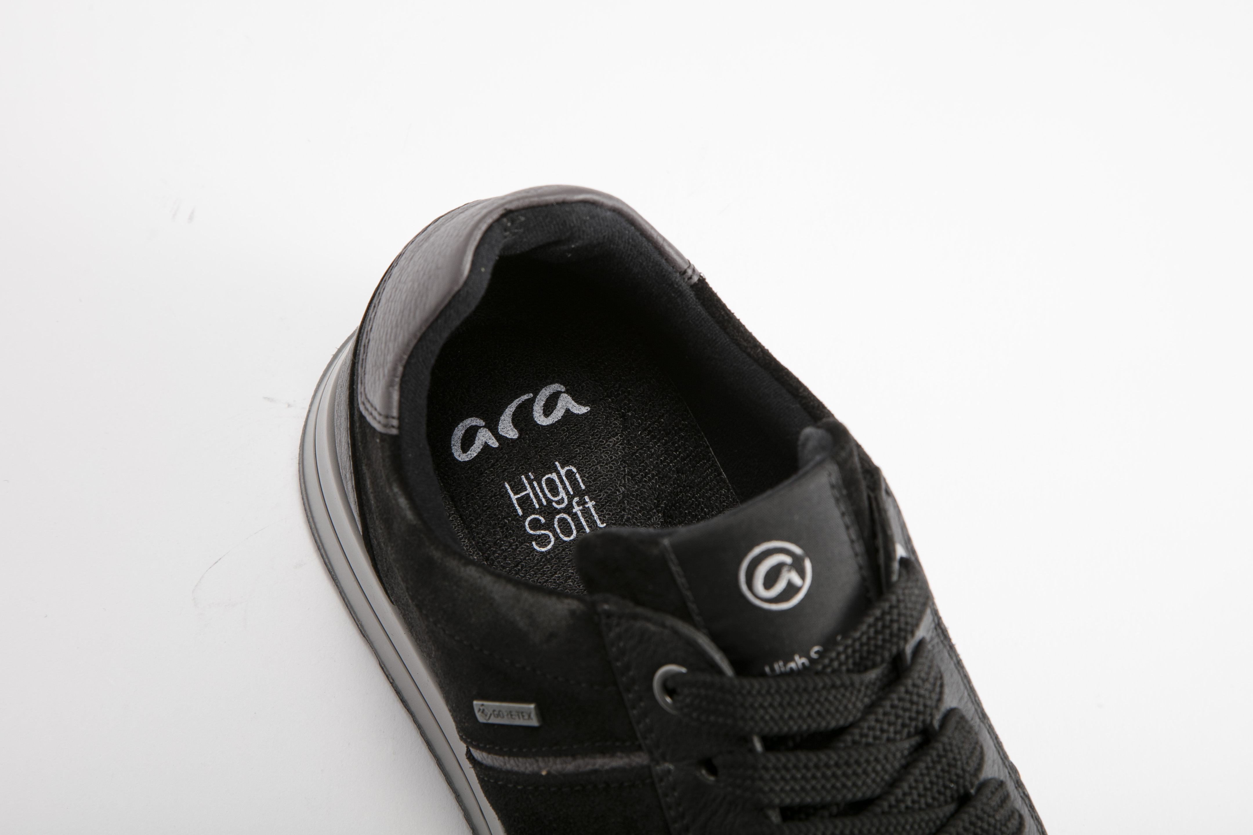 Ara - 男裝MATTEO麂皮綁帶運動鞋(Gore-Tex) 11-24509-21-BK