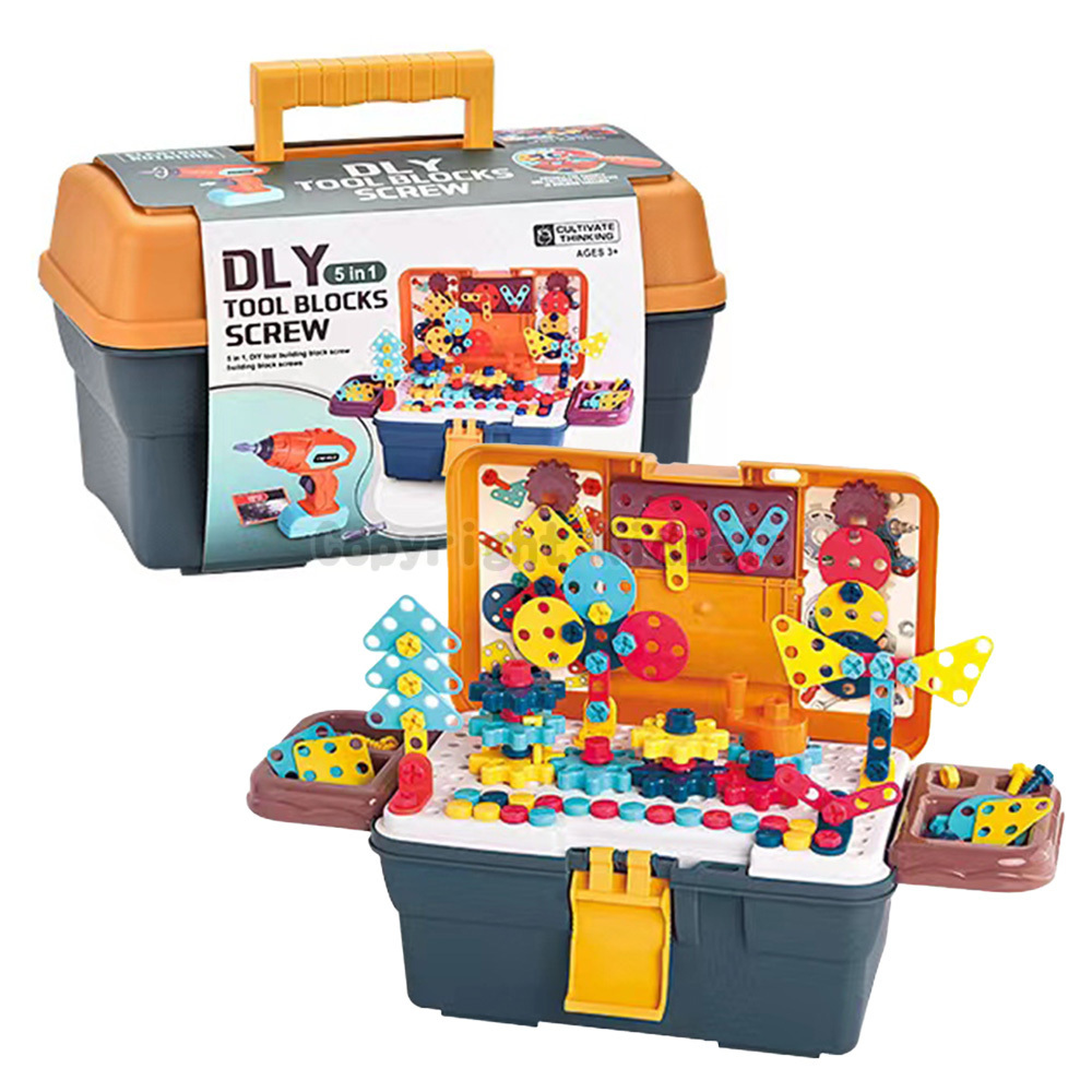 《 KIDMATE 》  DIY拆裝螺絲工具套裝