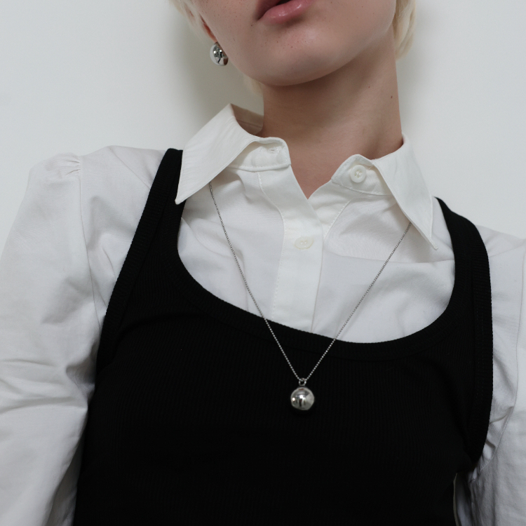 OUS Orb Necklace 留白長鍊 銀