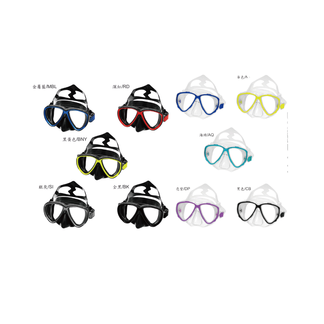 水鏡王 水肺面鏡  M-40BS❄️