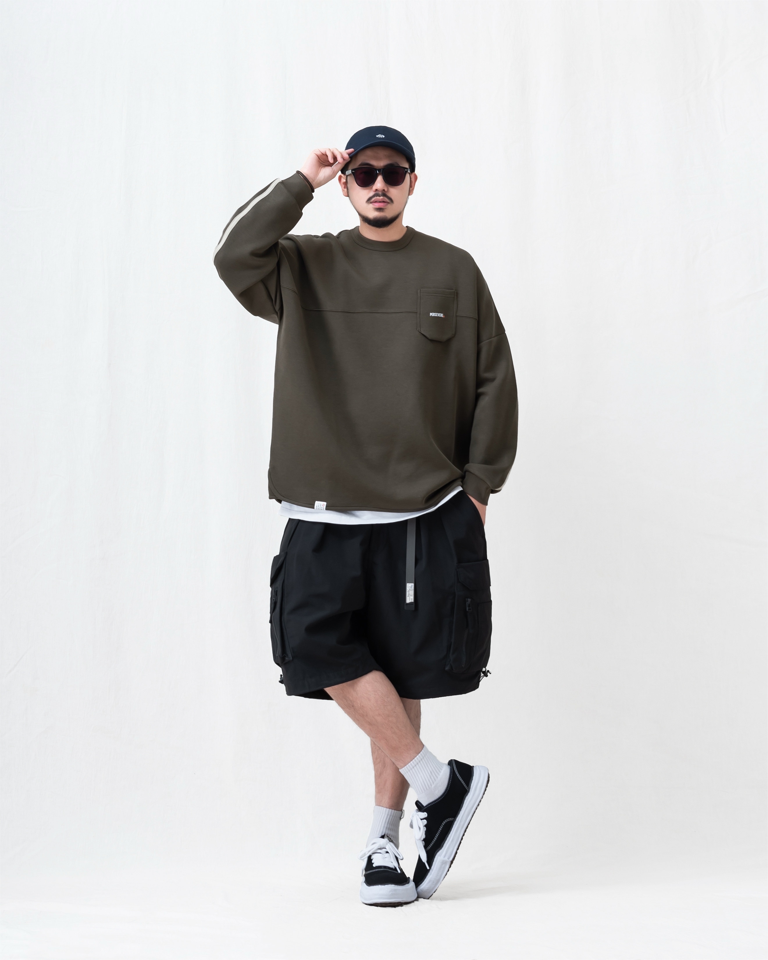 Persevere Trimmed Classic L/S Pocket T-shirt 口袋 長袖 四色