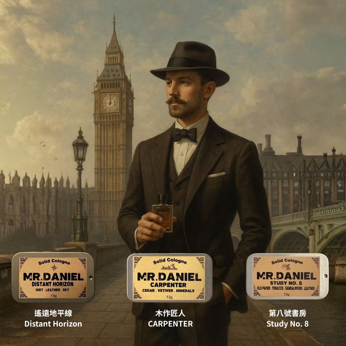 MR.DANIEL 香膏13g 遙遠地平線/木作匠人/第八號書房 (多款任選)