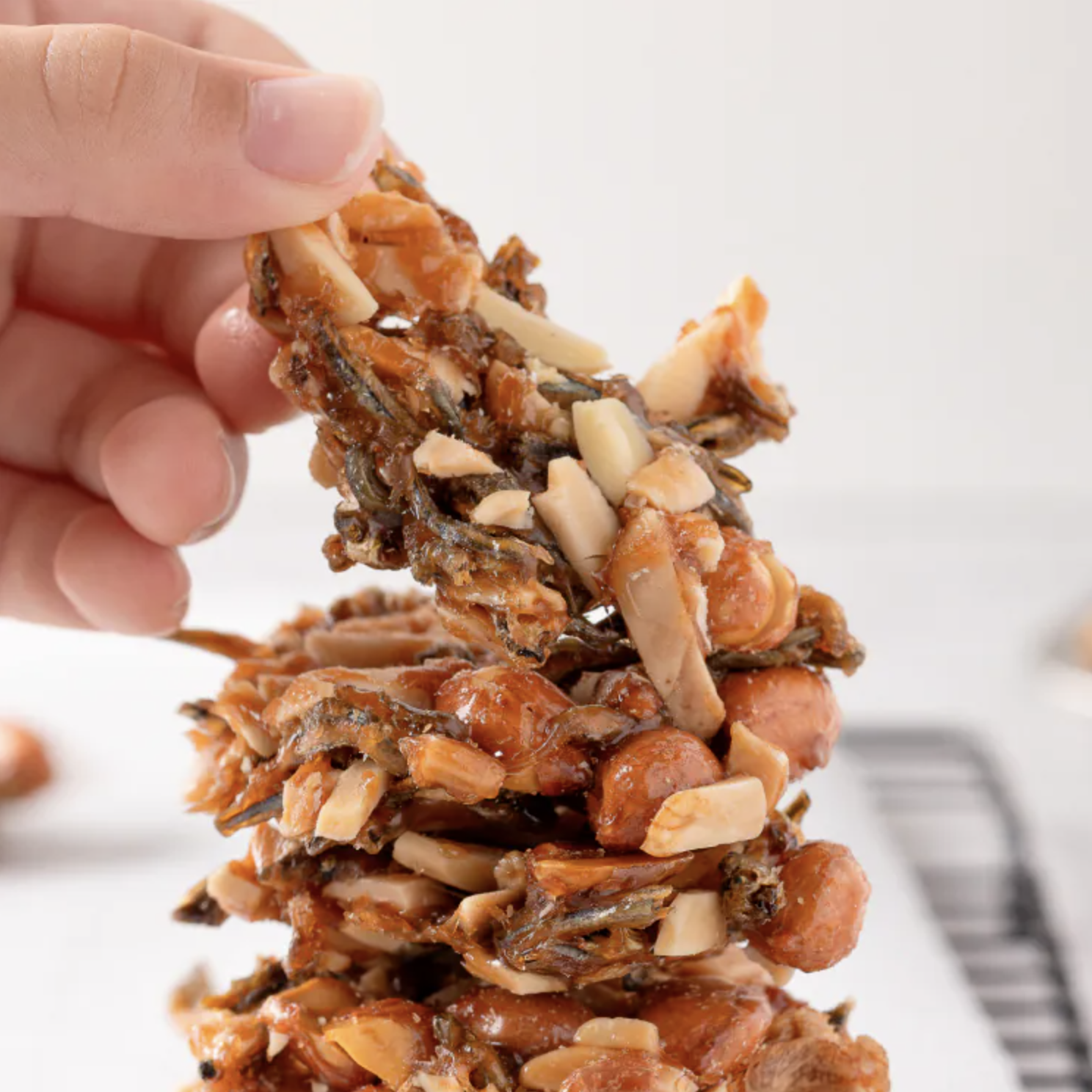 【海濤客】杏仁小魚乾花生酥盒裝