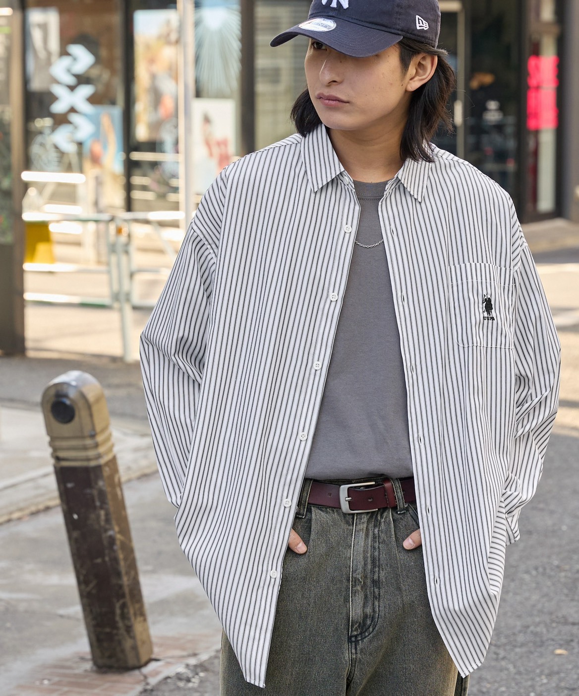 #現貨 日本限定 U.S. POLO ASSN. 刺繡標誌厚襯衫 十色