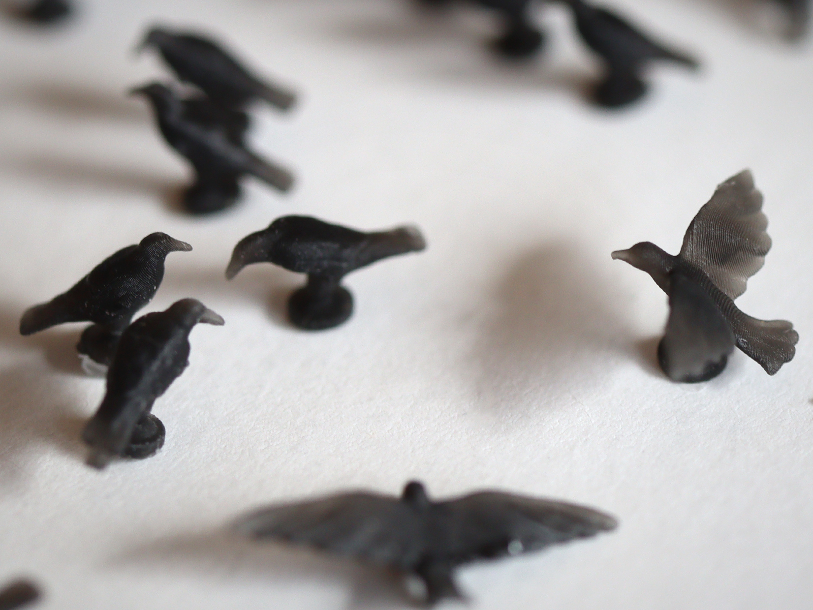 梅桜堂 FI-023-15C 1/150 25隻烏鴉.套件