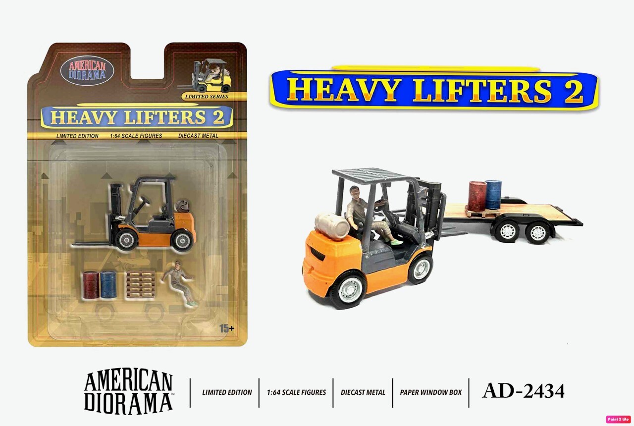 預訂 Pre-order - American Diorama 1:64 Figure Set: Influencers (AD-2433)