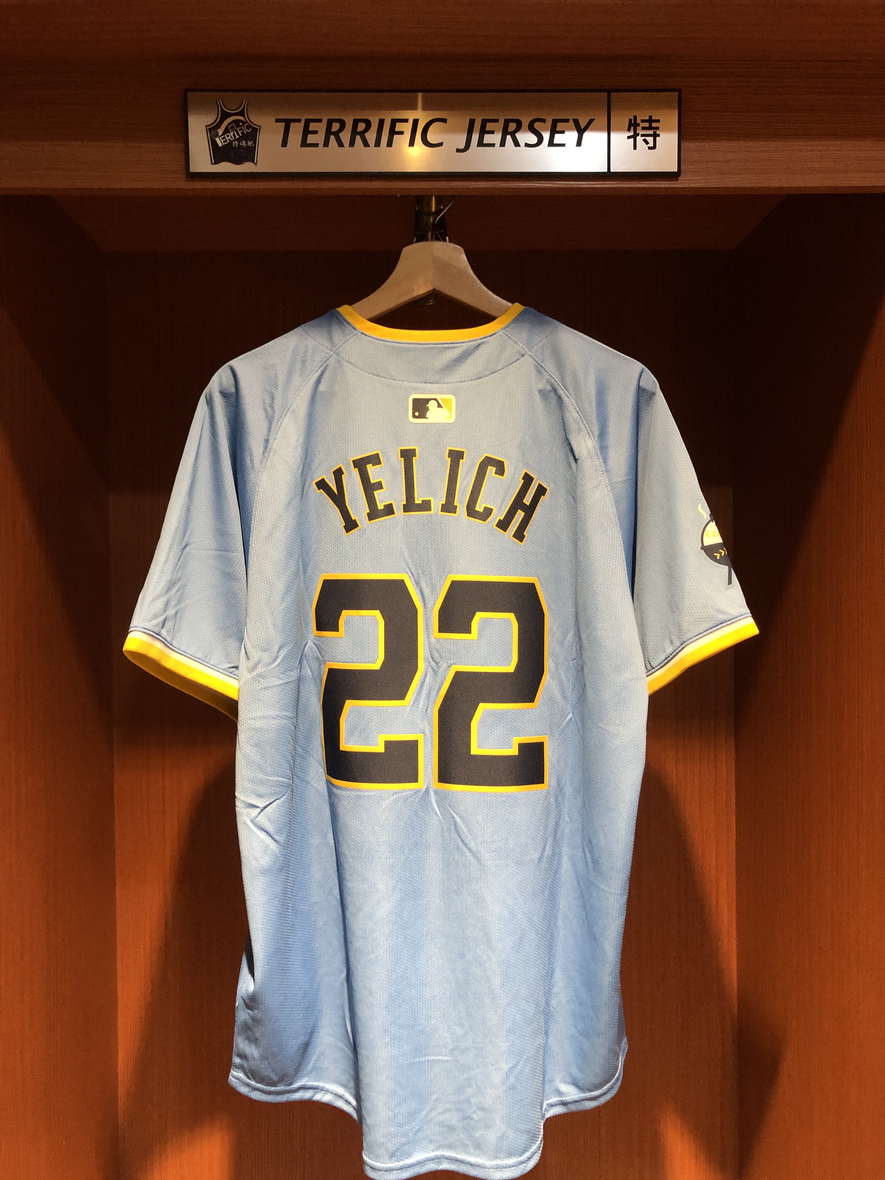 MLB球衣 Christian Yelich 密爾瓦基釀酒人城市 Nike Limited Player Name Jersey 球迷版 熱轉印 全新