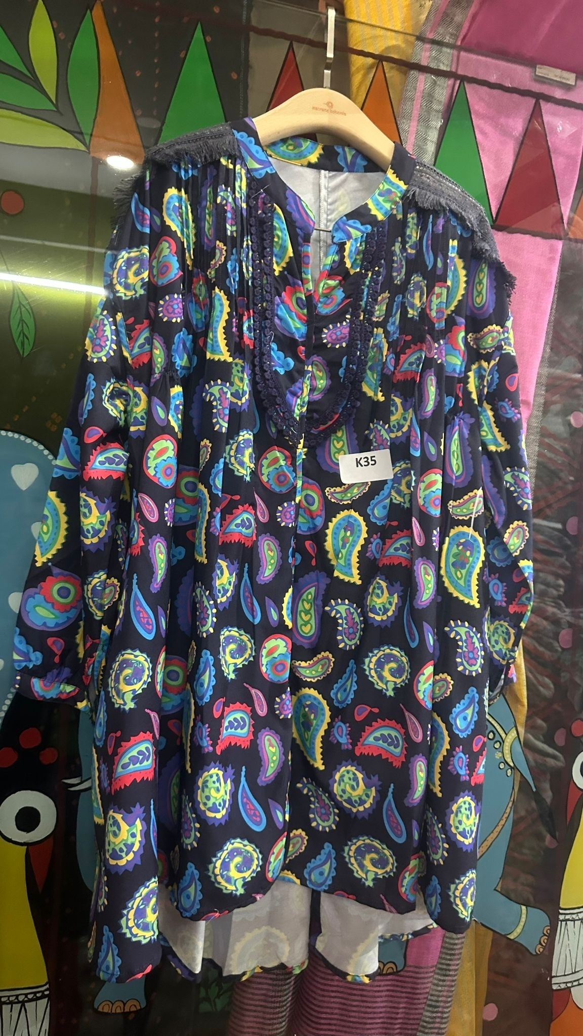 [訂貨](印度直送大約3-5星期) Macrame TOP K35 (1023live)