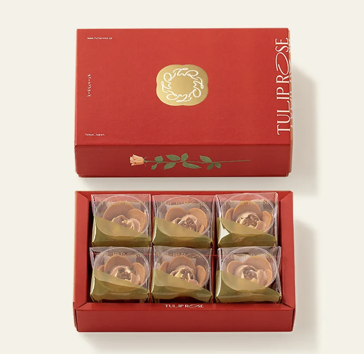 Tulip Rose｜蘋果奶油焦糖鬱金香玫瑰曲奇