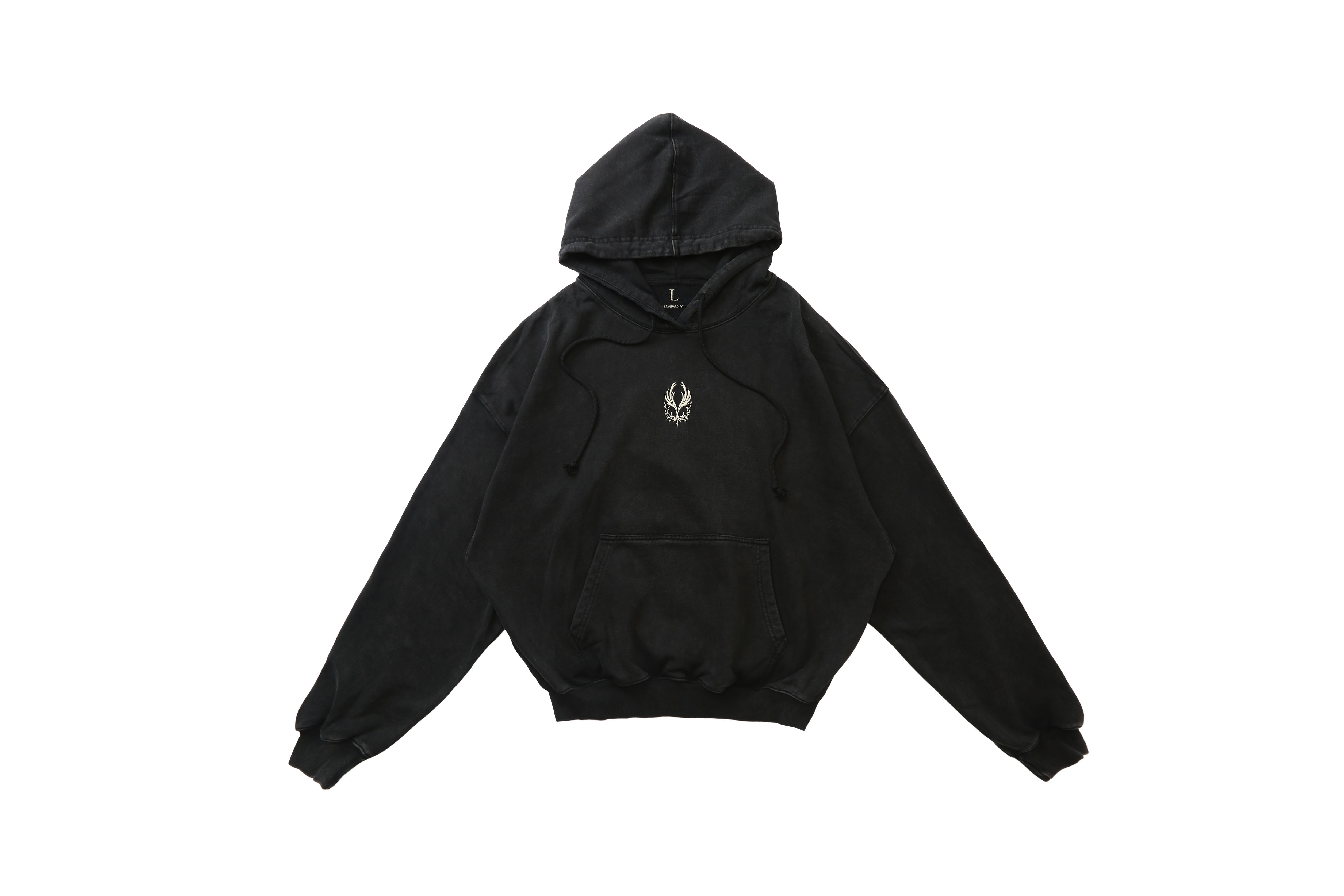 REMIX "RE Laureate Hoodie" (Black/Sand)