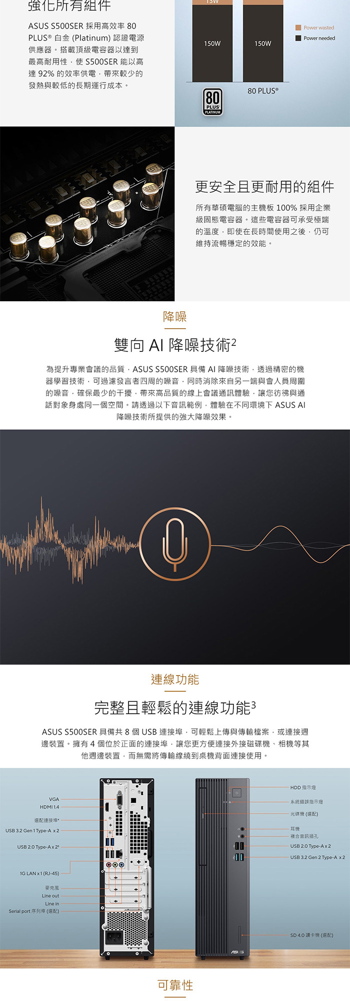 H-S500ME-513400026W雙向降噪