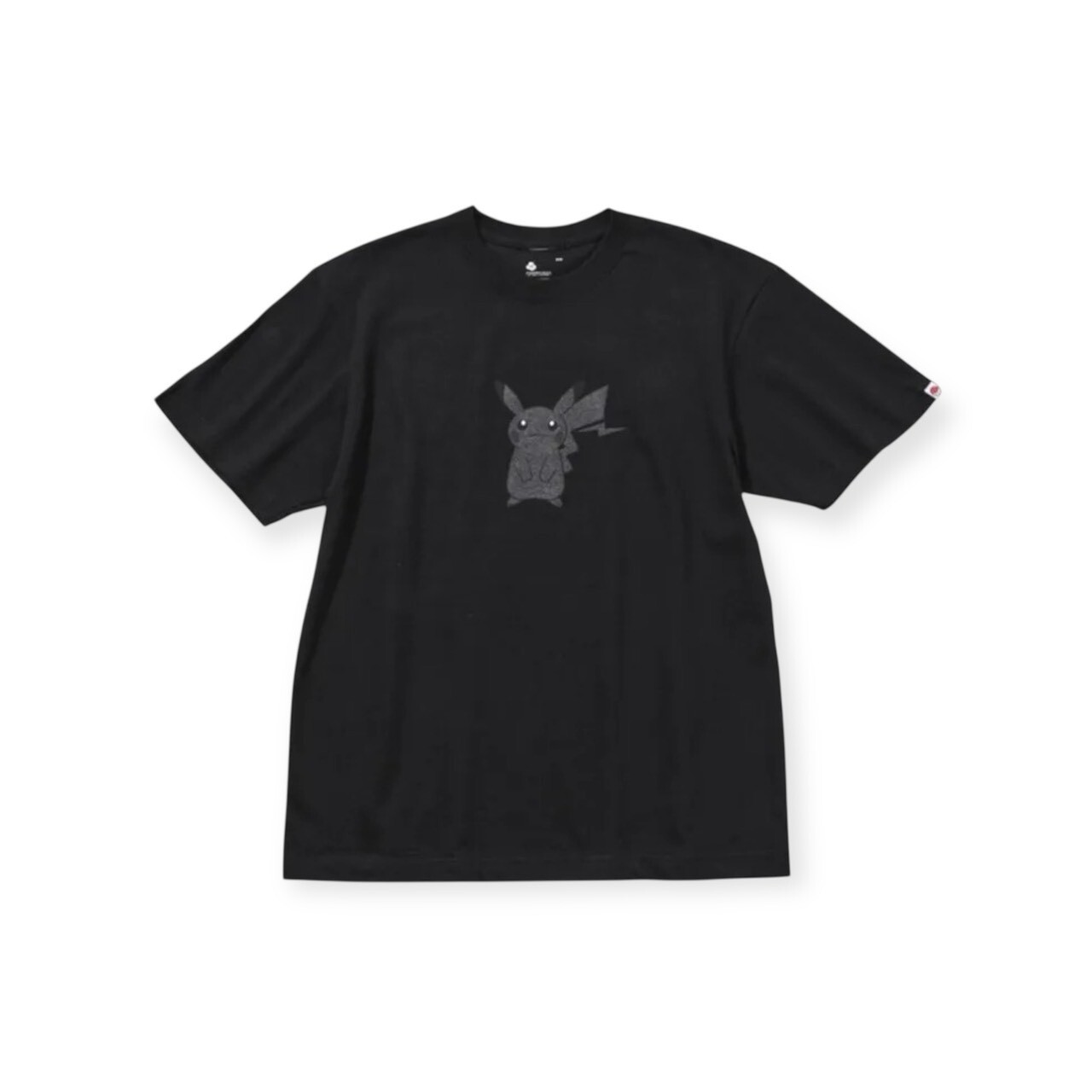 HUNDERBOLT PROJECT BY FRGMT & POKÉMON Pikachu Black Tee SIZE XL
