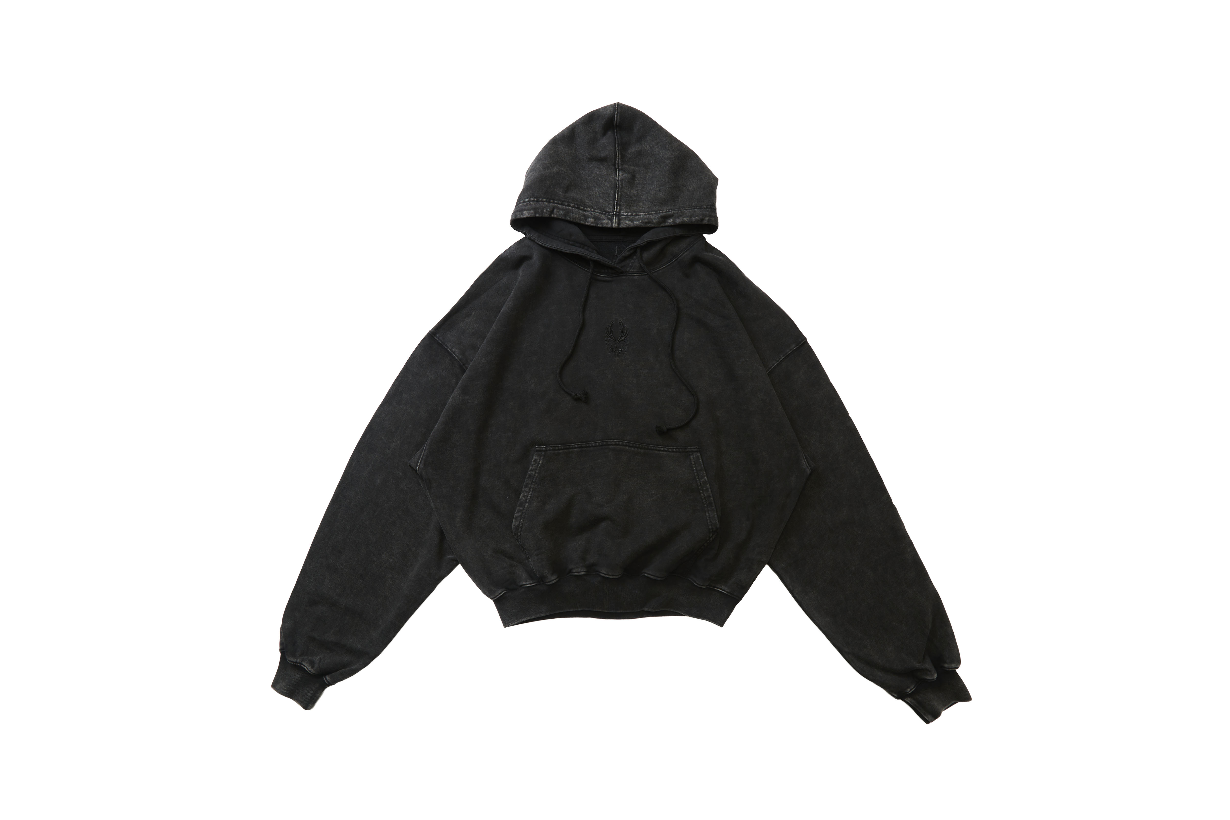 REMIX "RE Laureate Hoodie" (Black/Black)