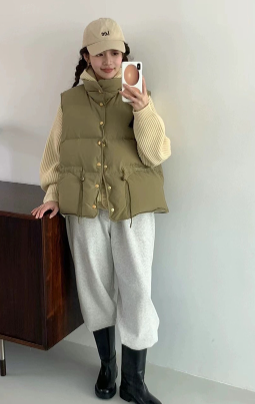 ᴷᴼᴿᴱᴬ 正韓🇰🇷歐美感雙排釦挺版毛呢外套(兩色)