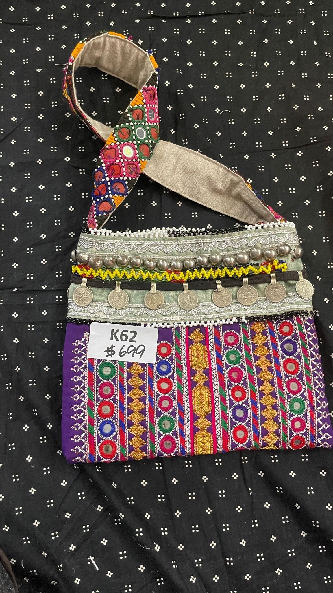 [訂貨](印度直送大約3-5星期) 古董袋 K62 (1023live)