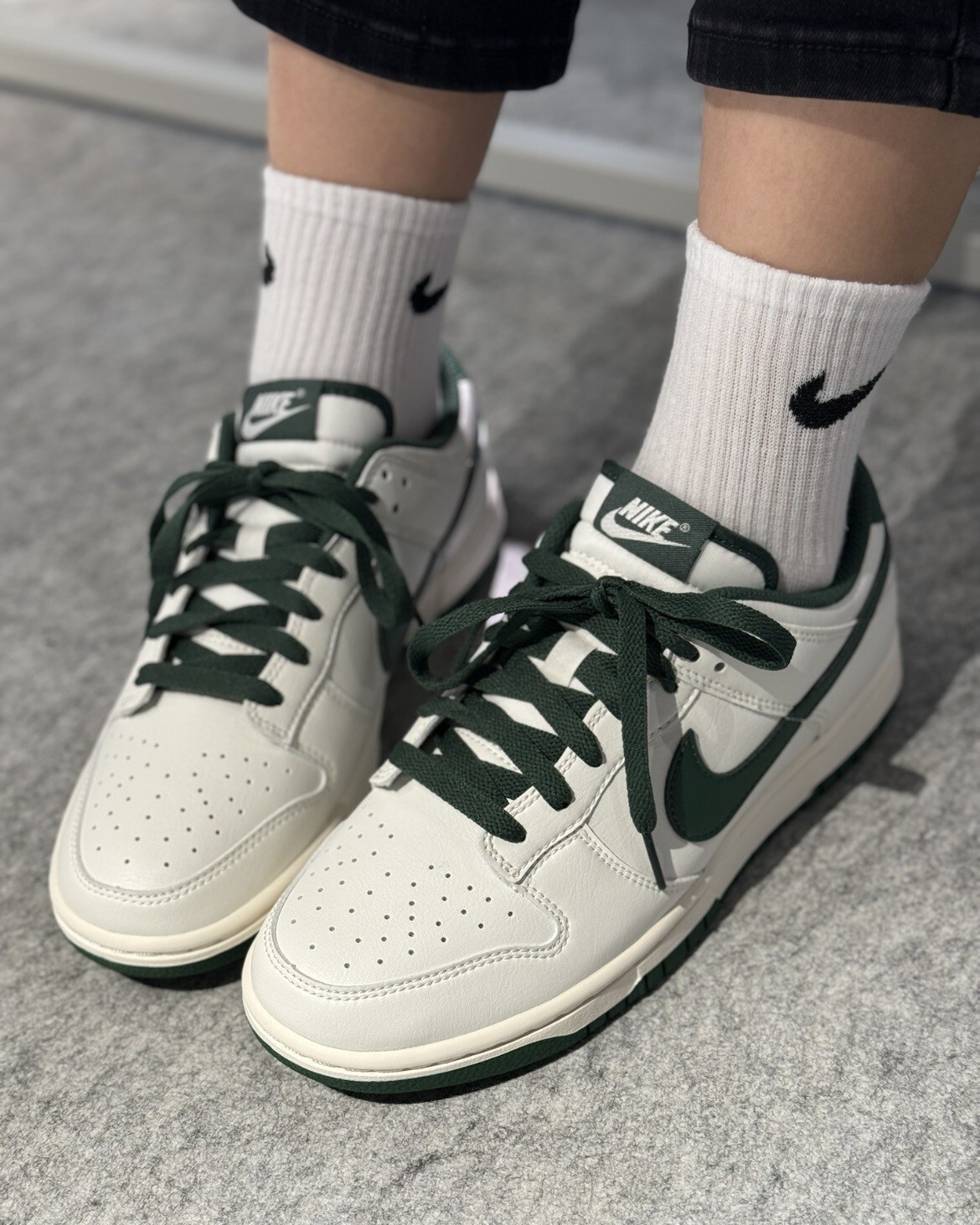 iSNEAKERS｜Nike Dunk Low Retro "Sail Fir" 白綠 HF5441-115
