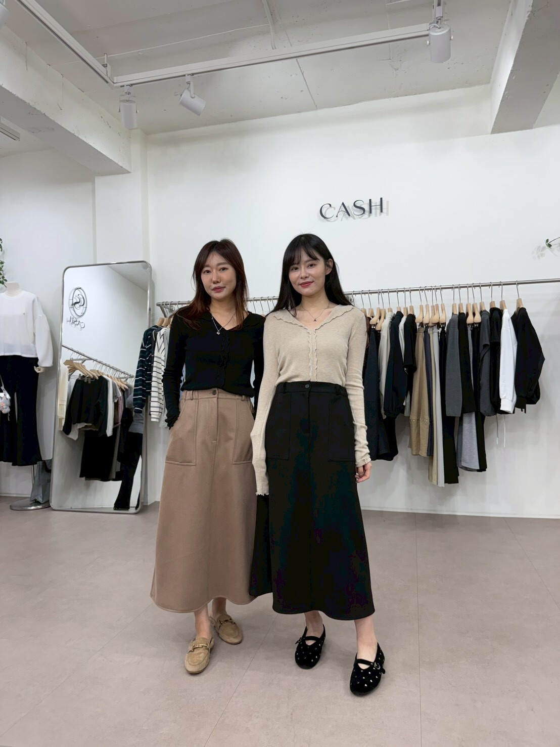 CA5111 明車線挺身長裙