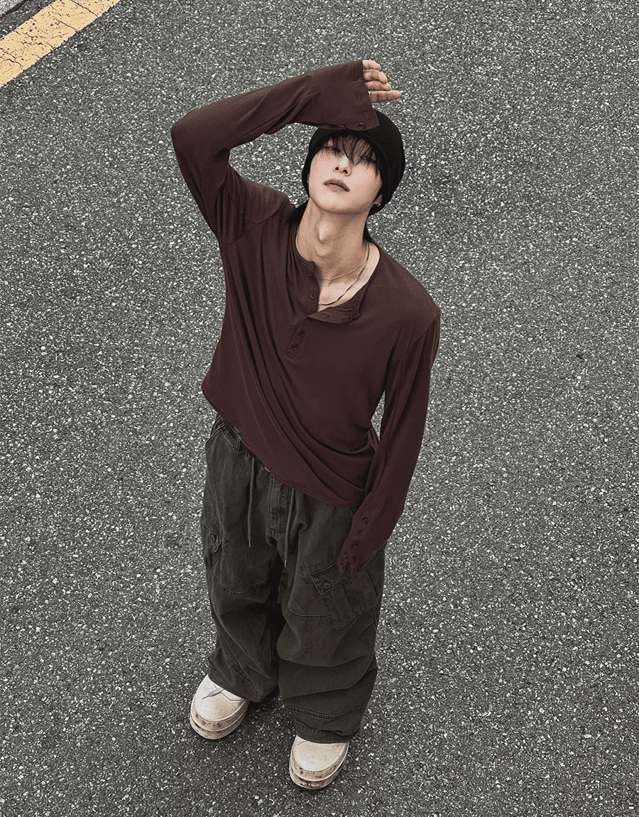 Keritz 亨利領長袖上衣